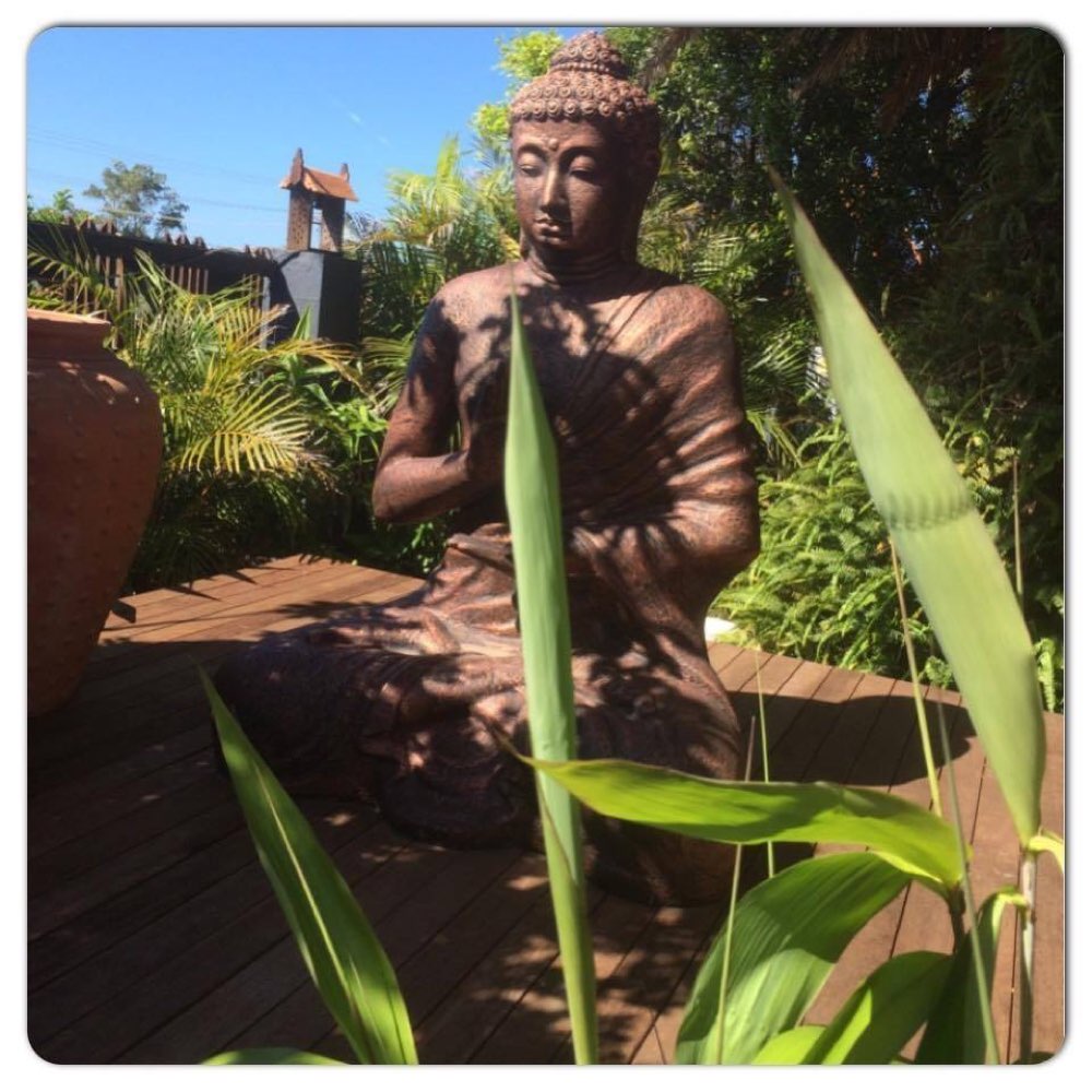 Buddha statue in the garden